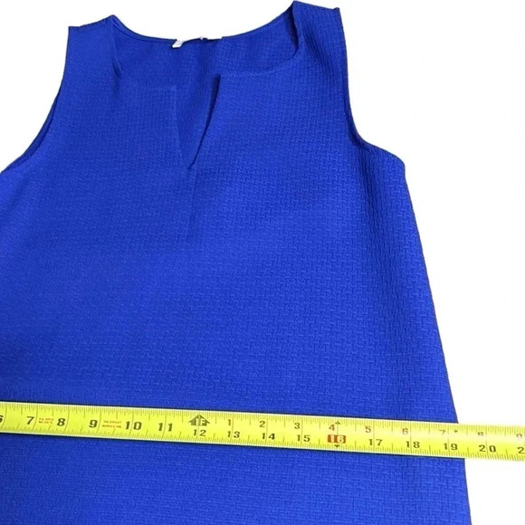 EVERLY ,Maura Dress,Anthropologie,sleeveless blue scalloped hem dress ,NWT - Picture 7 of 12